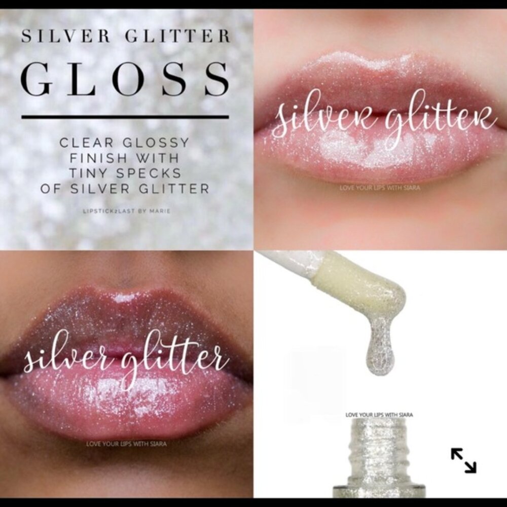 SeneGence LipSense Silver Glitter gloss